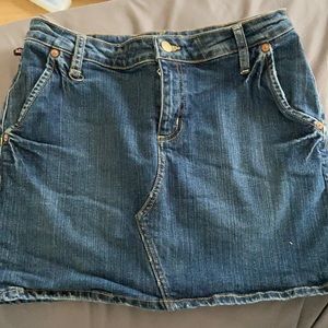 Vintage Jean Skirt